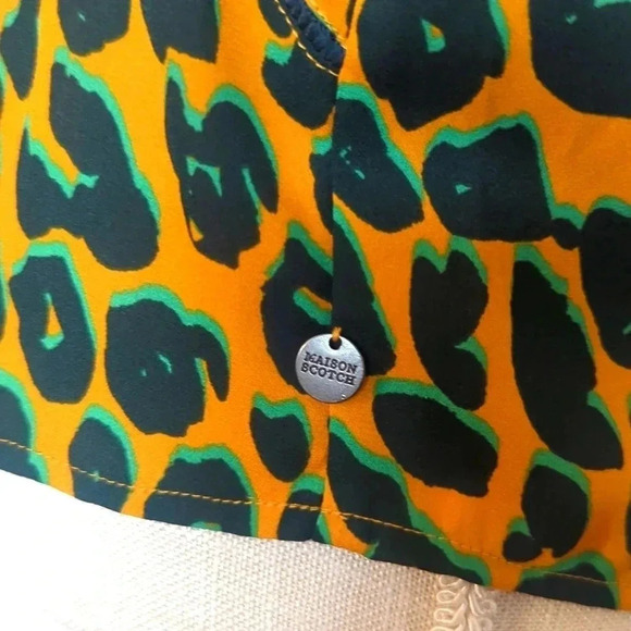 Scotch & Soda Les Filles Collection Cheetah Print Top - Picture 7 of 9
